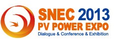 SNEC第七屆(2013)國(guó)際太陽(yáng)能產(chǎn)業(yè)及光伏工程(上海)展覽會(huì)暨論壇